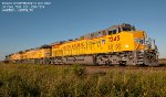 Union Pacific 7245 , 7261, 7291 and CSX 7274